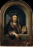 Gerard Dou self-portrait with a Palette china oil painting artist